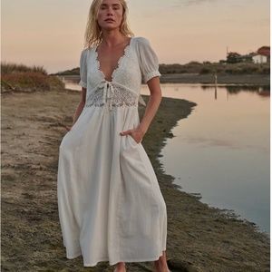 All You Need Is Lace Midi Dress